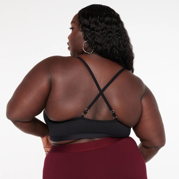 SAVAGE X FENTY RIB ESSENTIALS UNLINED BRALETTE 4X - Picture 3 of 15